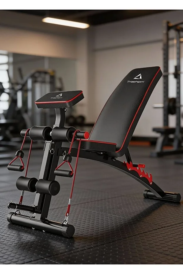  Katlanabilir Ayarlanabilir Mekik ve Ağırlık Sehpası